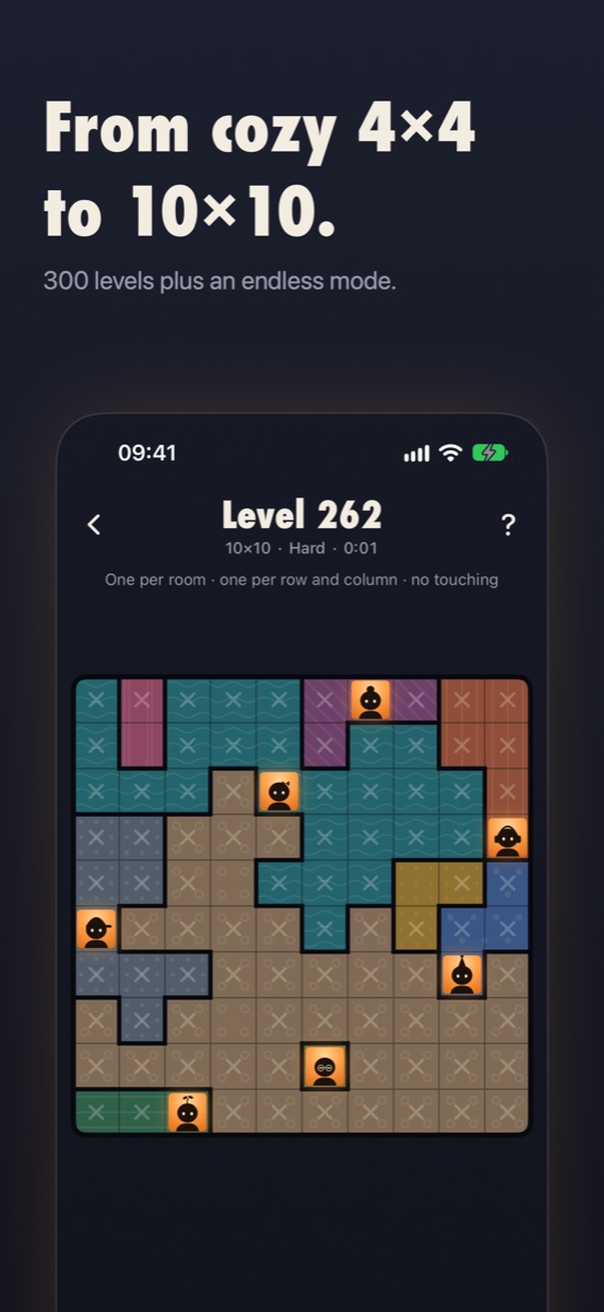 A large 10 by 10 puzzle